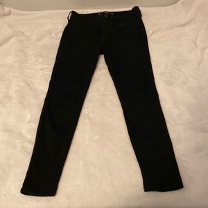 Black hollister high rise jean legging